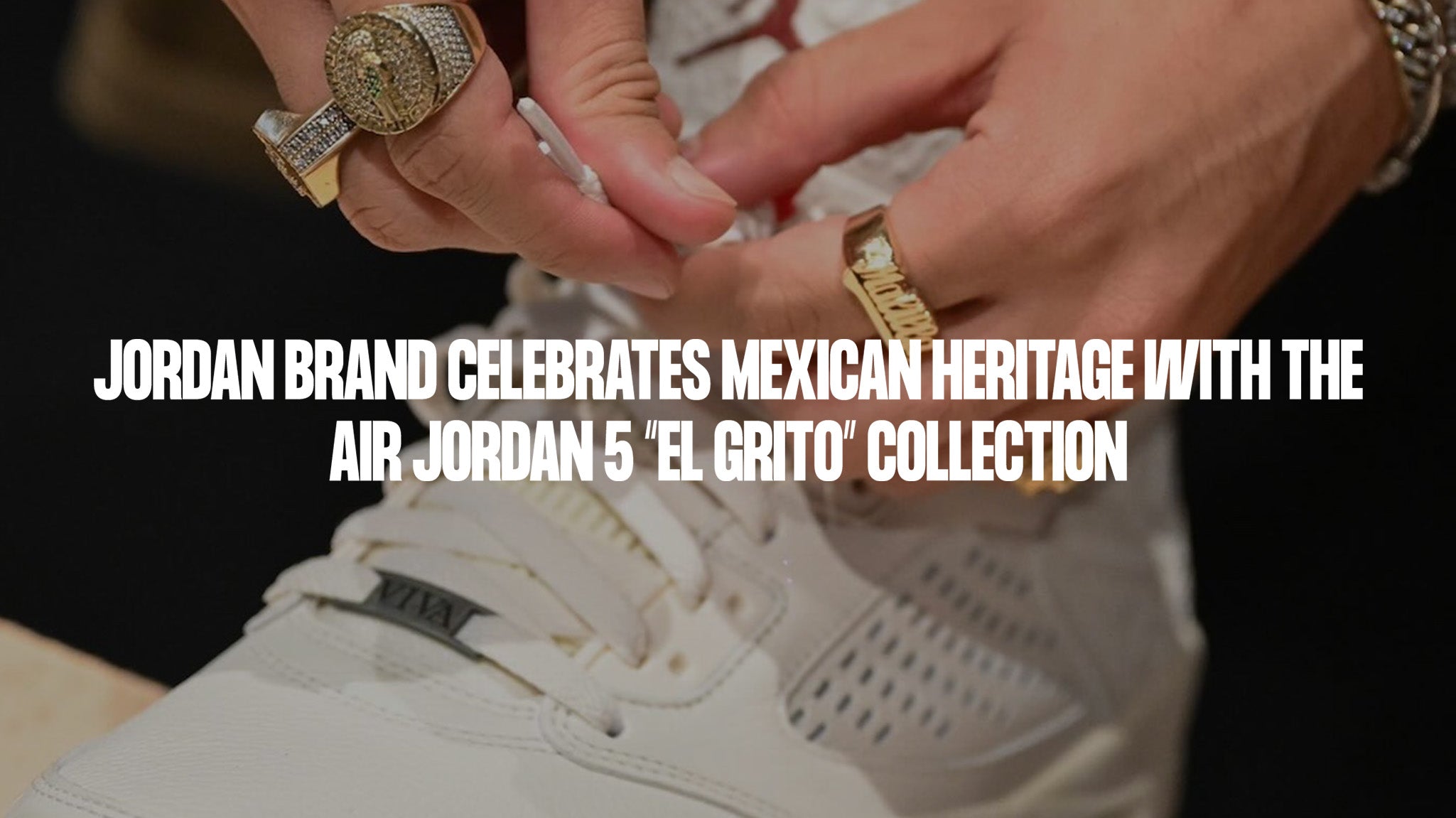 Jordan brand celebrates mexican heritage with the Air Jordan 5 “El Grito” collection