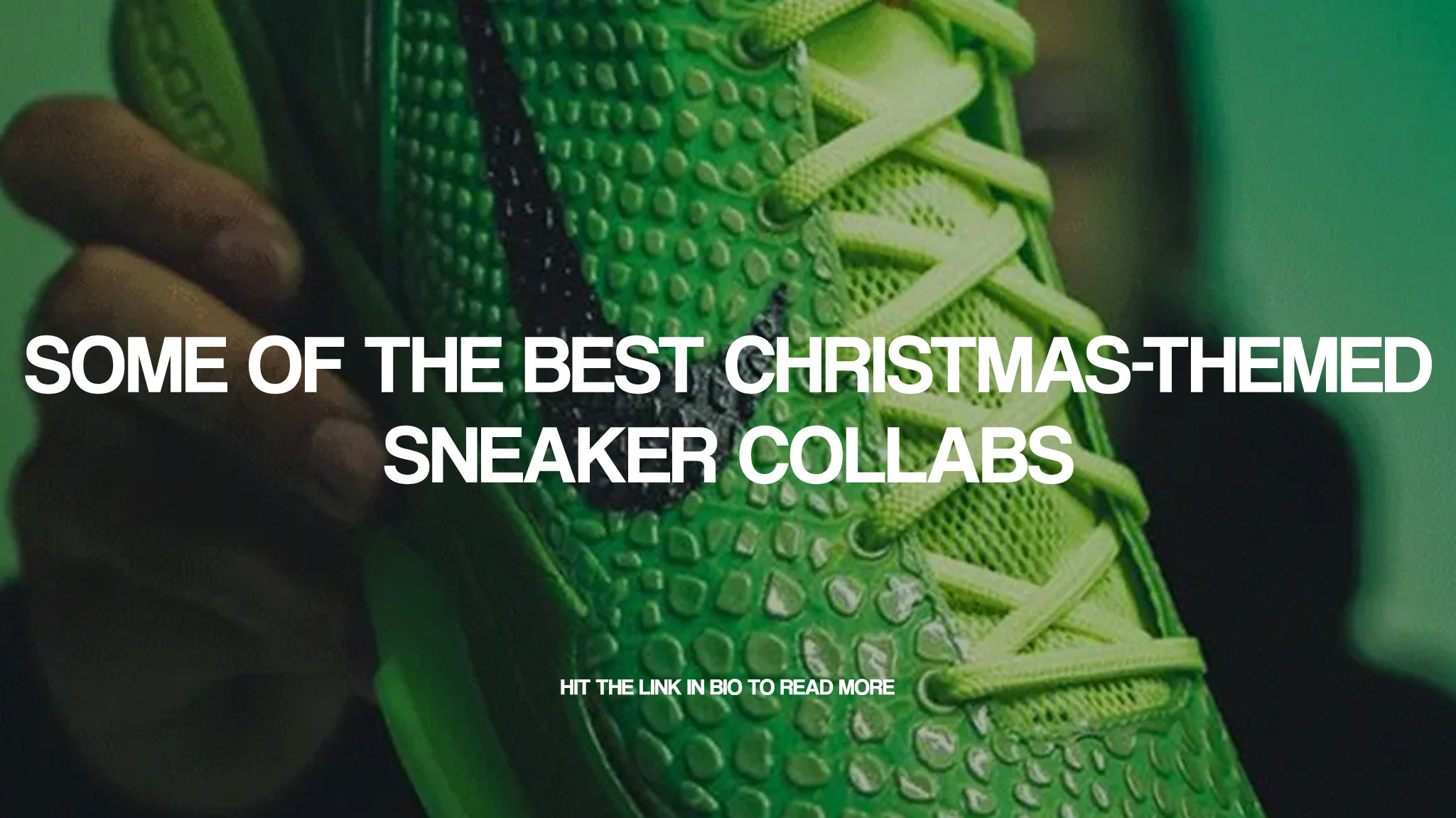 Some of the best Christmas-themed sneaker collabs