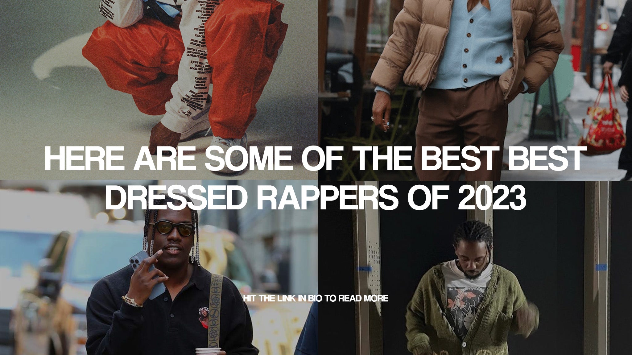 Here are some of the best Best dressed Rappers of 2023