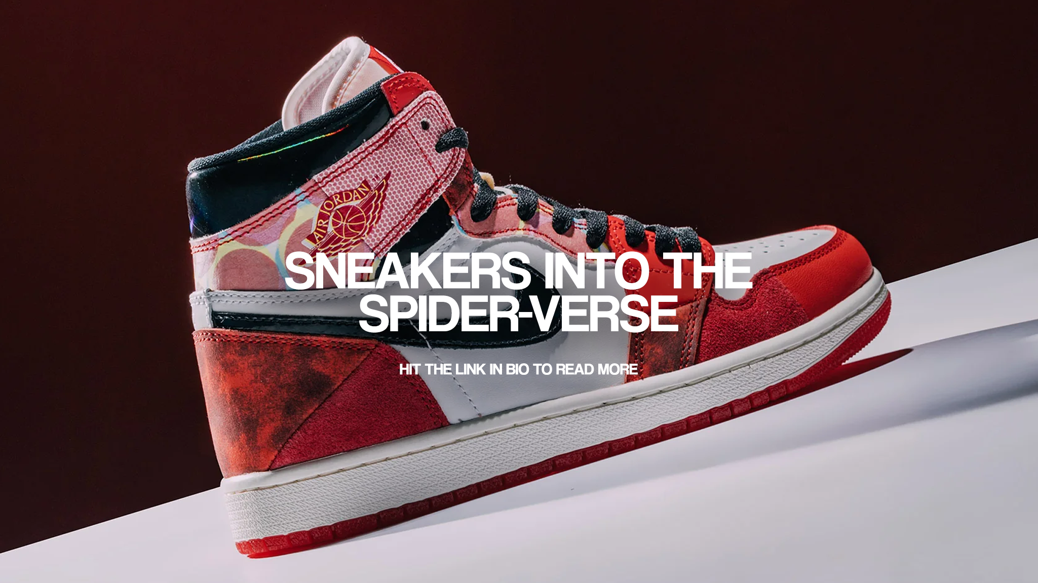 Sneakers into the Spider-verse