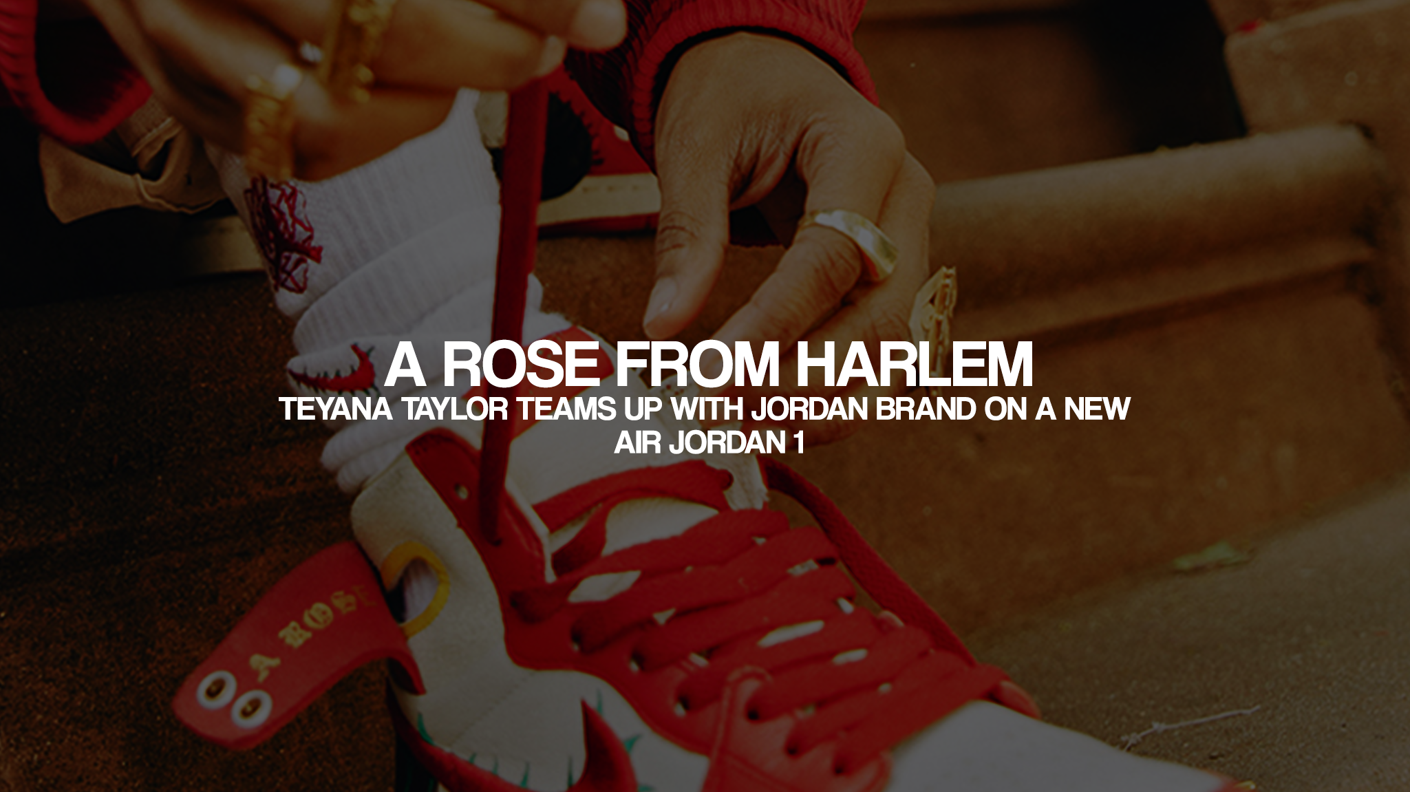 A Rose From Harlem: Teyana Taylor teams up with Jordan brand on a new Air Jordan 1