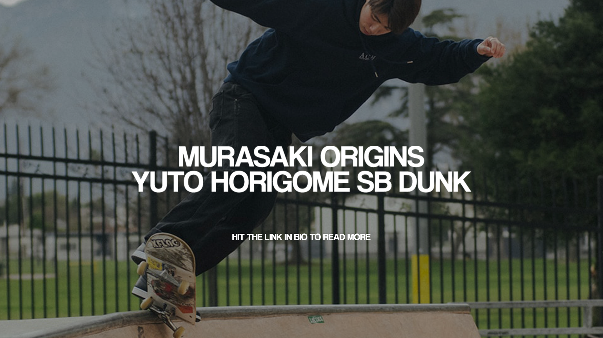 Murasaki Origins: Yuto Horigome SB Dunk