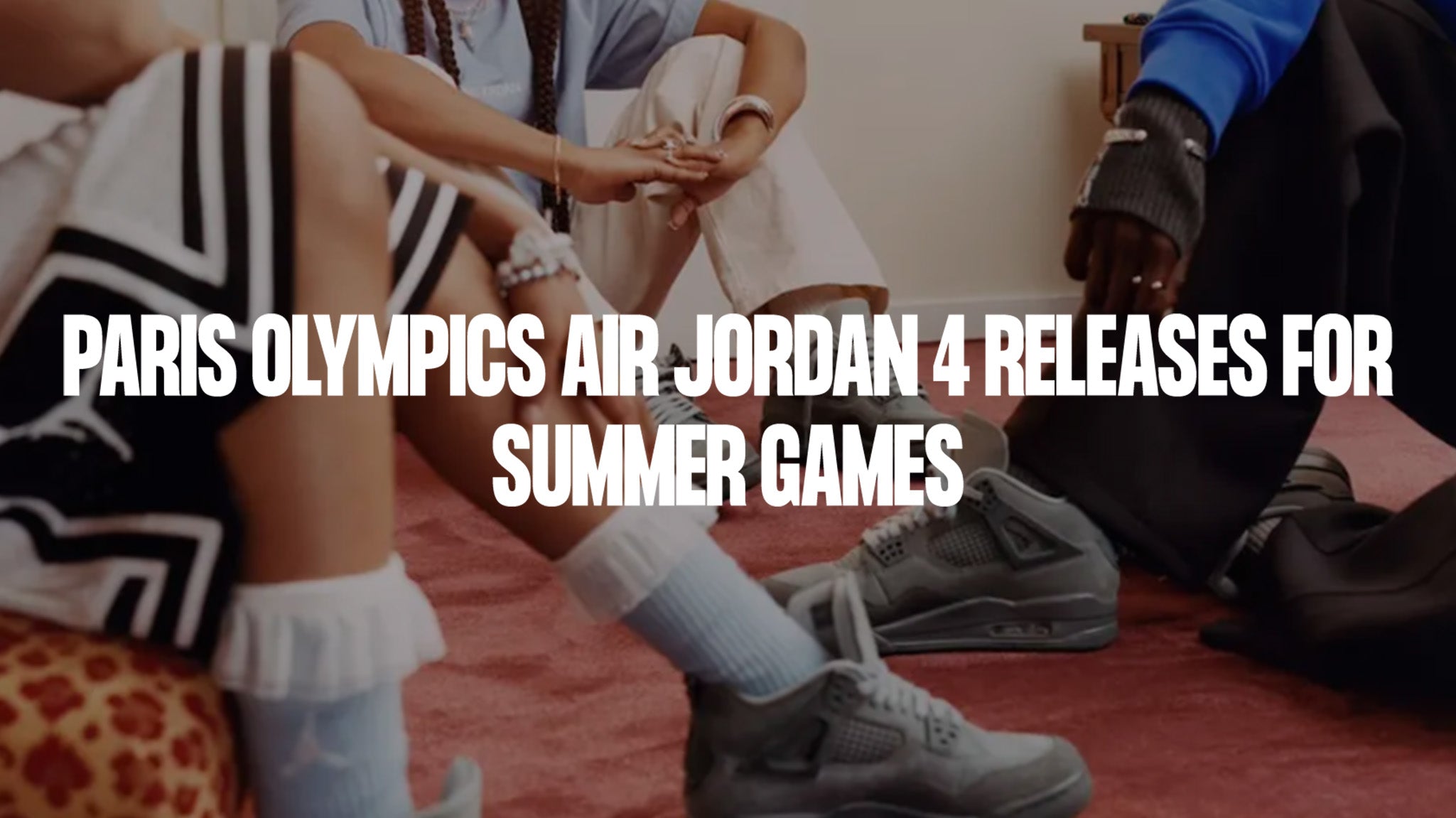 Paris olympics Air Jordan 4 releases for summer games