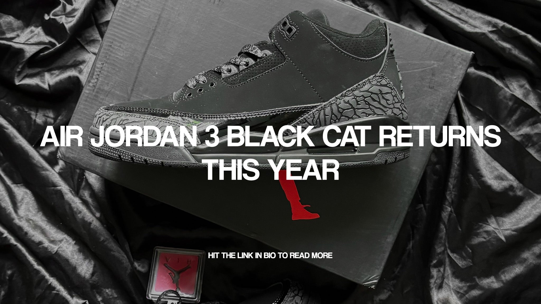 Air Jordan 3 Black Cat returns this year