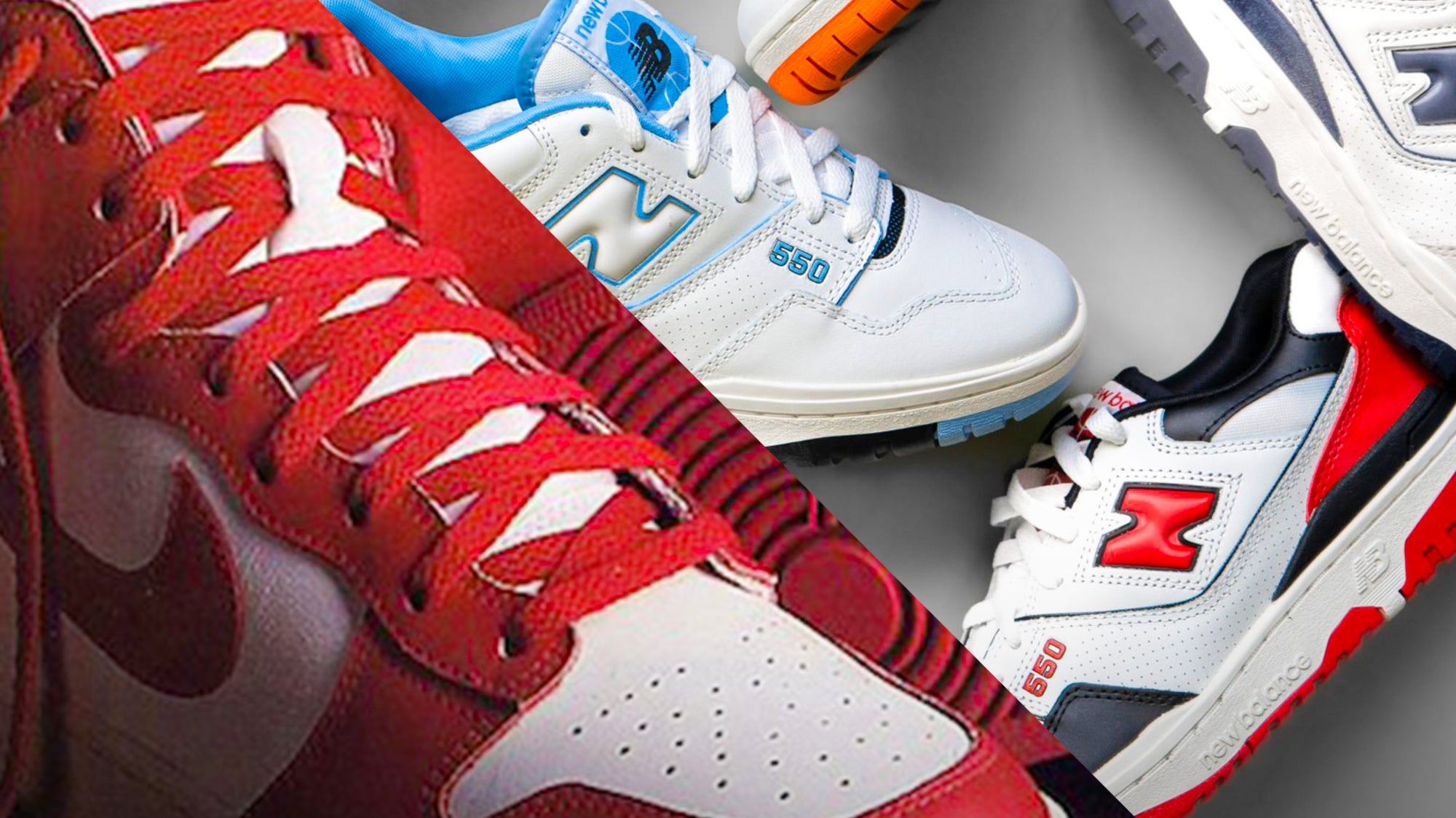 Battle of the Classics: Dunks vs. 550s - Who Will Reign Supreme?