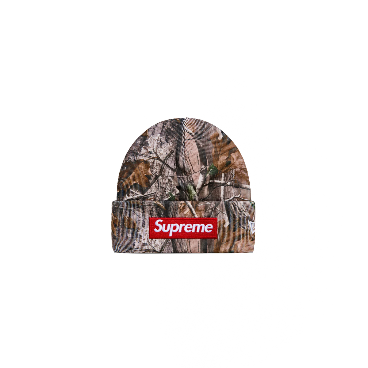 Supreme New Era Box Logo Beanie (FW25) Realtree AP Camo – Story