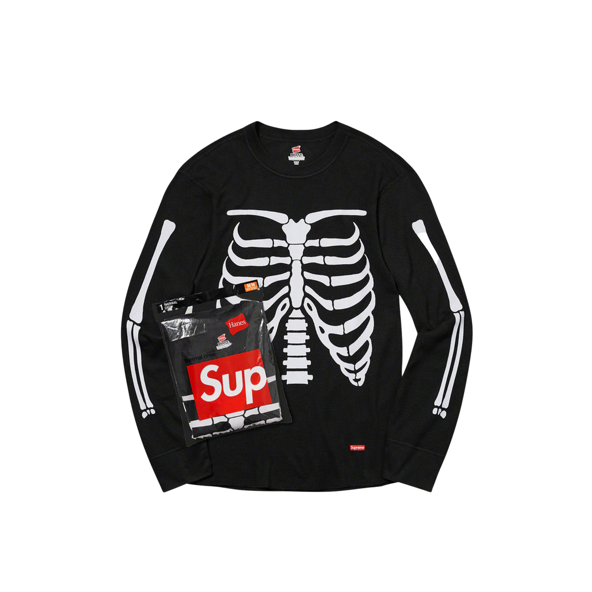 Supreme Hanes Bones Thermal Crew FW25 (1 Pack) – Story Cape Town