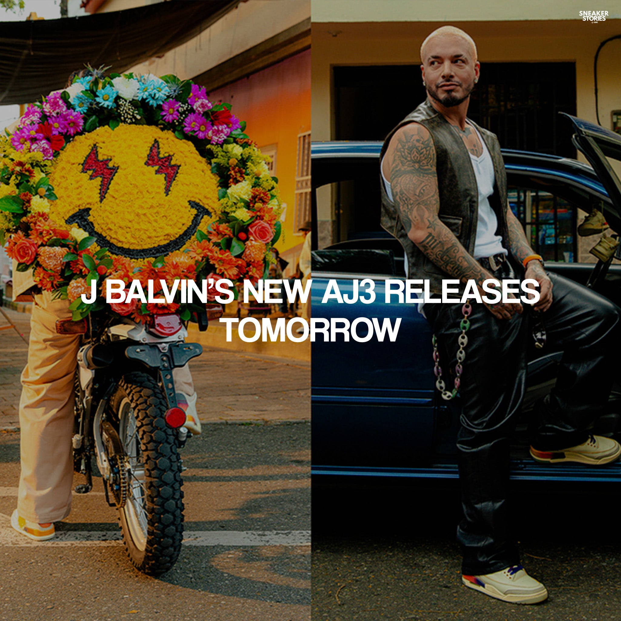 J Balvin’s new AJ3 releases tomorrow