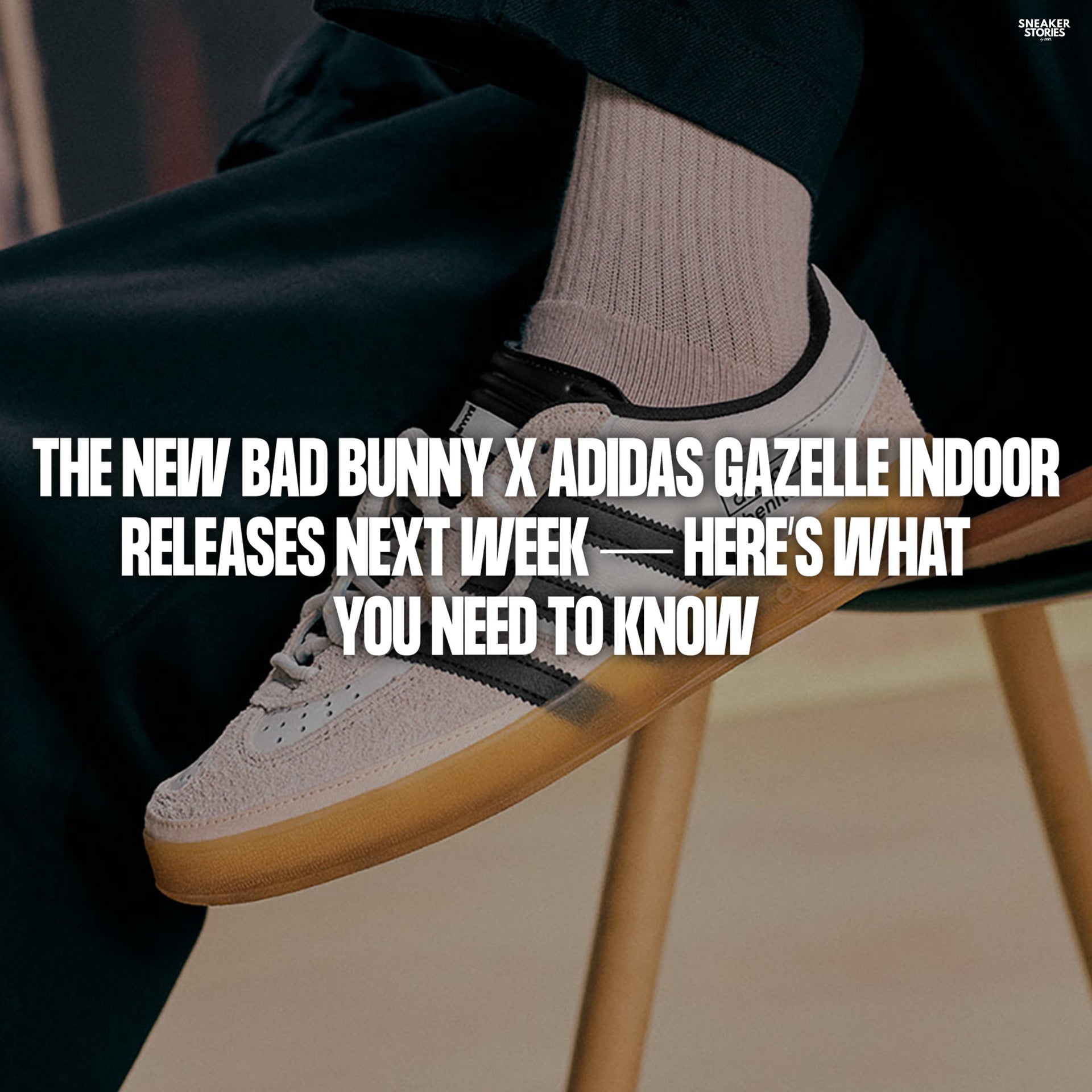 The new Bad Bunny x adidas Gazelle Indoor releases next week  Here's   Story Cape Town