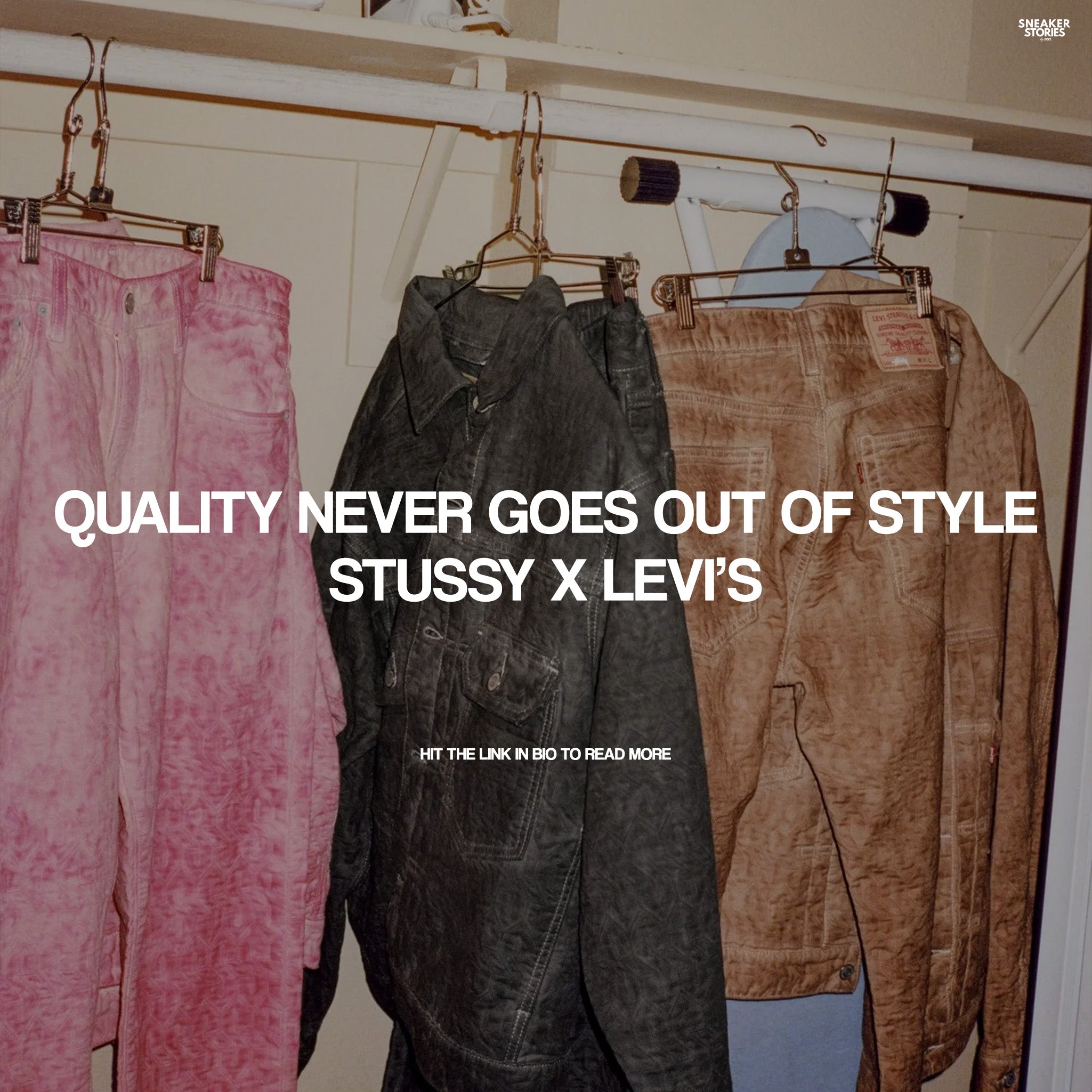 Quality never goes out of Style Stussy x Levi’s