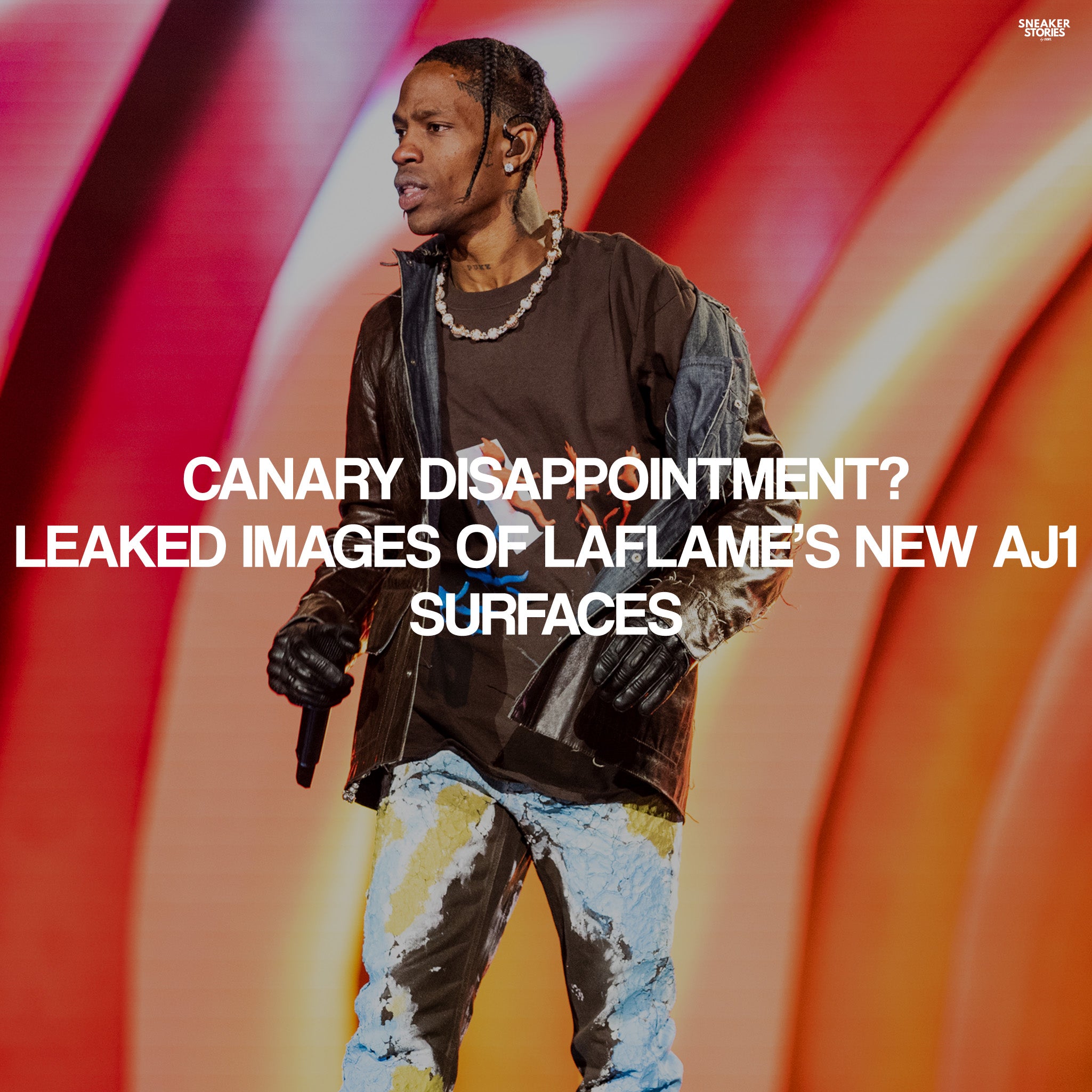 Canary Disappointment? Leaked images of Laflame’s new AJ1 surfaces