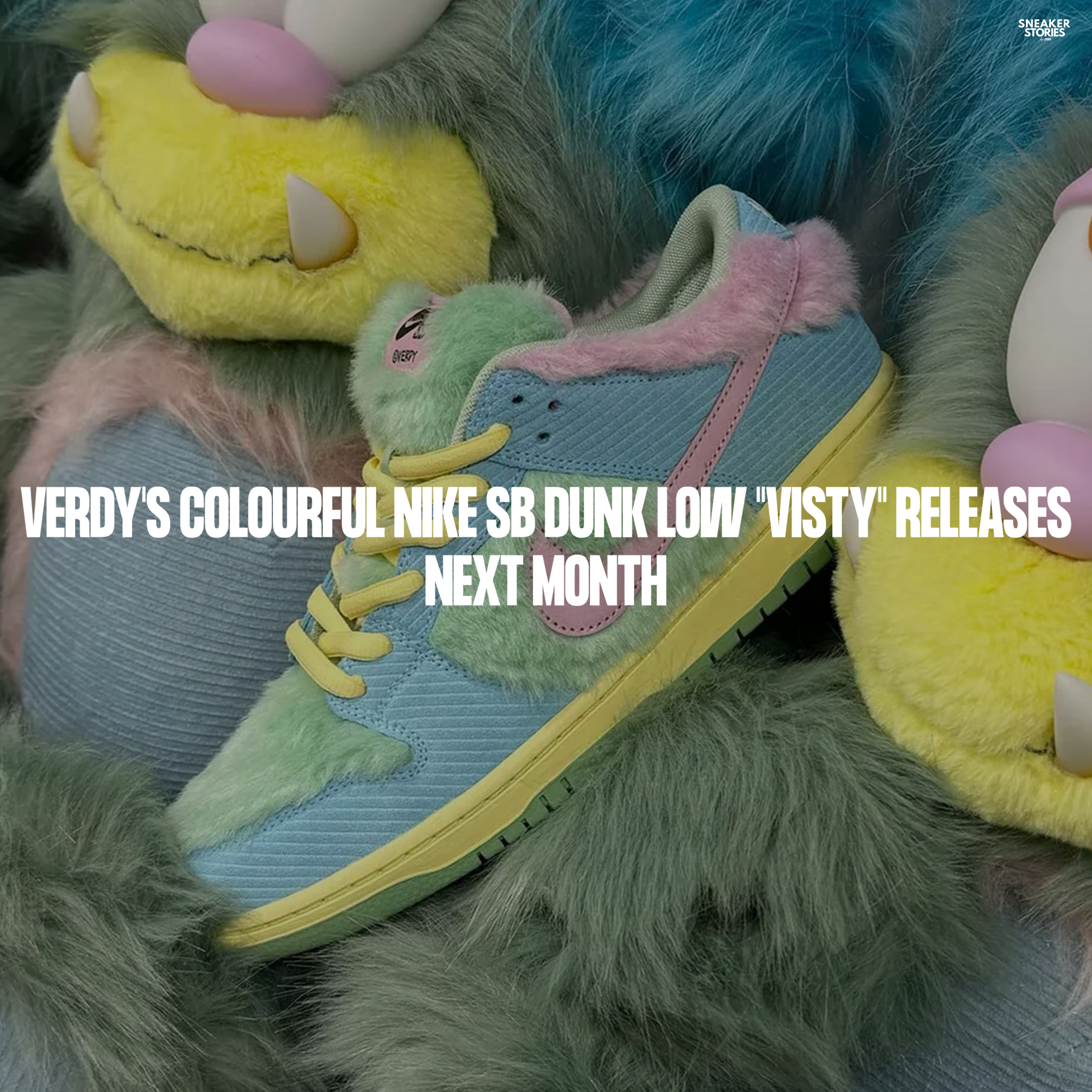 VERDY's Colourful Nike SB Dunk Low "VISTY" Releases Next Month