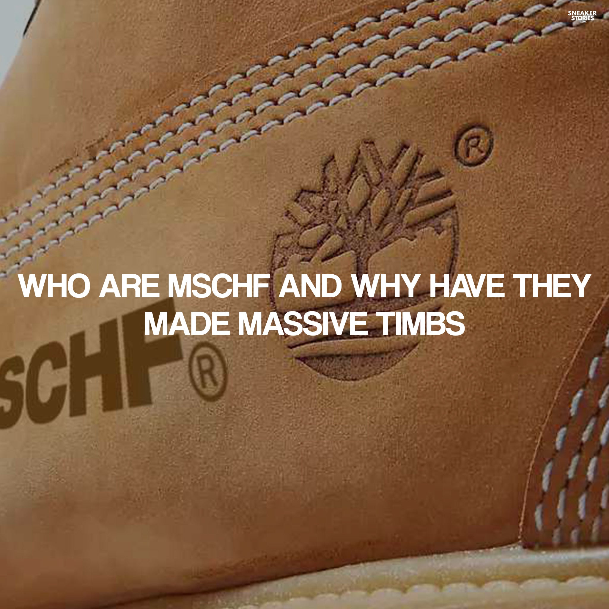 Who are MSCHF and why have they made massive timbs