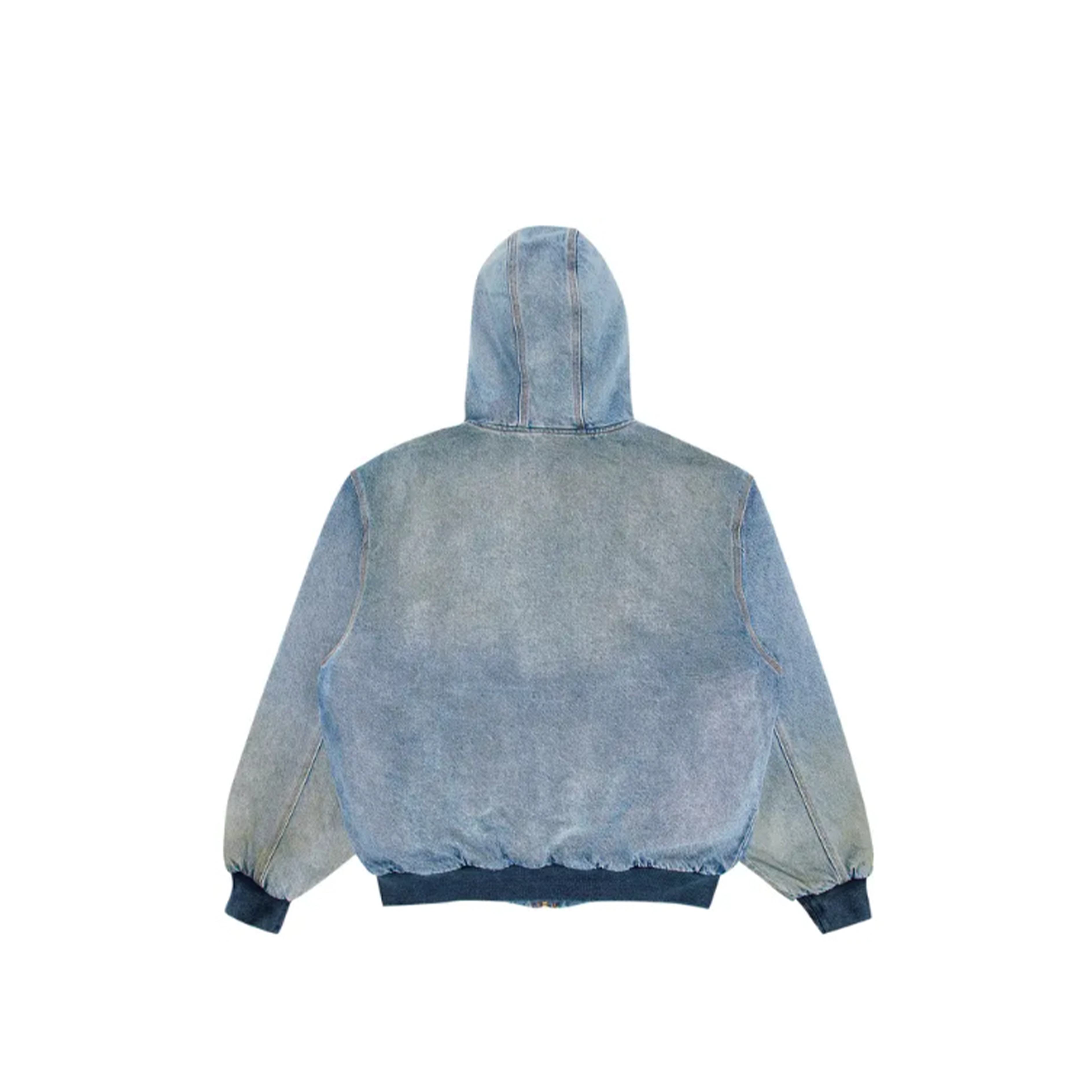 Supreme Reflective Arc Hooded Work Jacket Denim – Story Cape