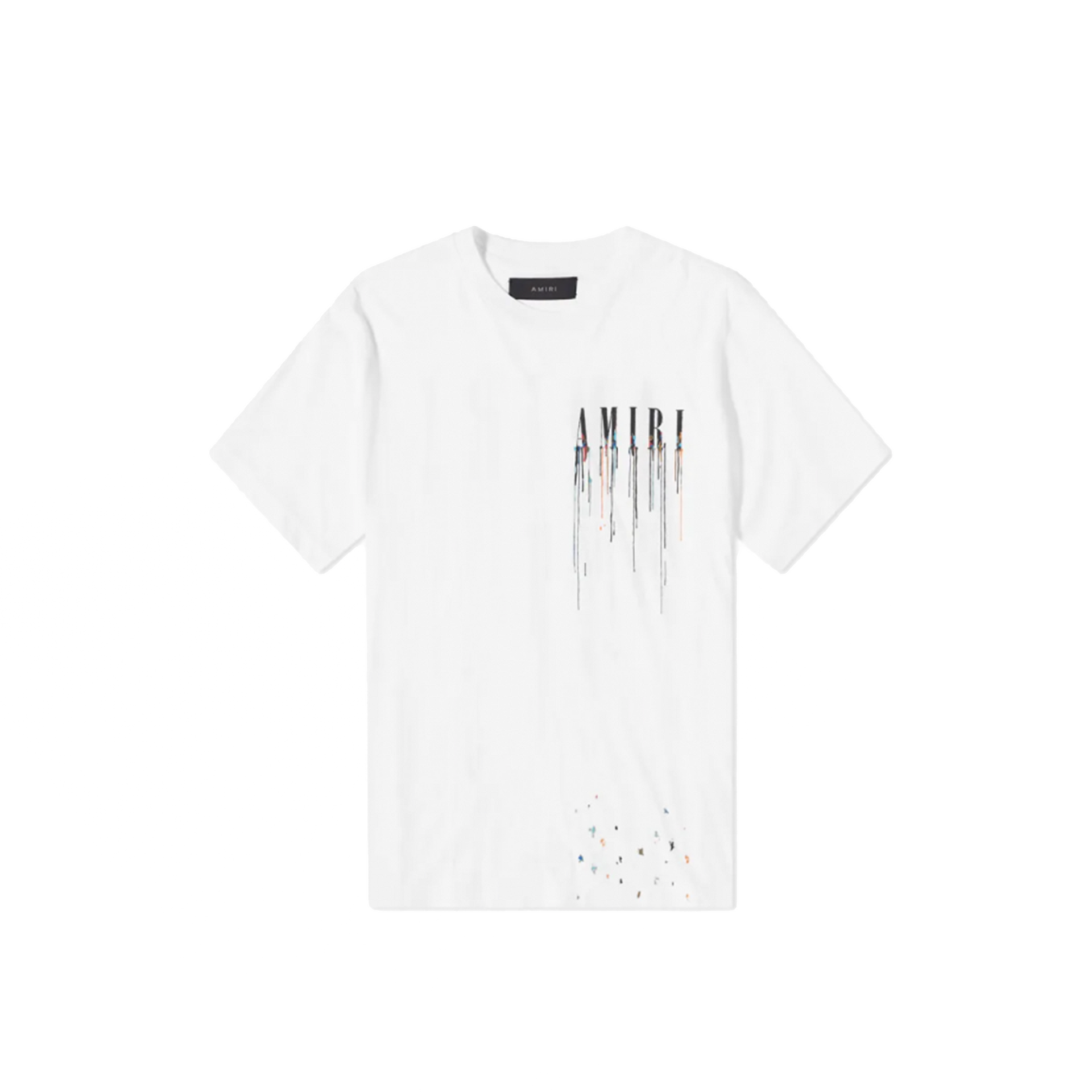 Amiri Paint Drip Core Logo T-Shirt White – Story Cape Town