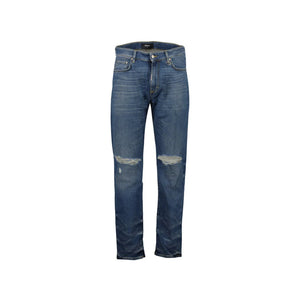 Represent Baggy Destroyer Denim Jeans Blue