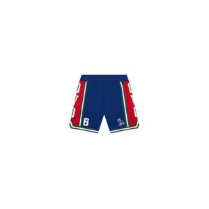 OVO Heavyweight Mesh Basketball Short Navy/Multi