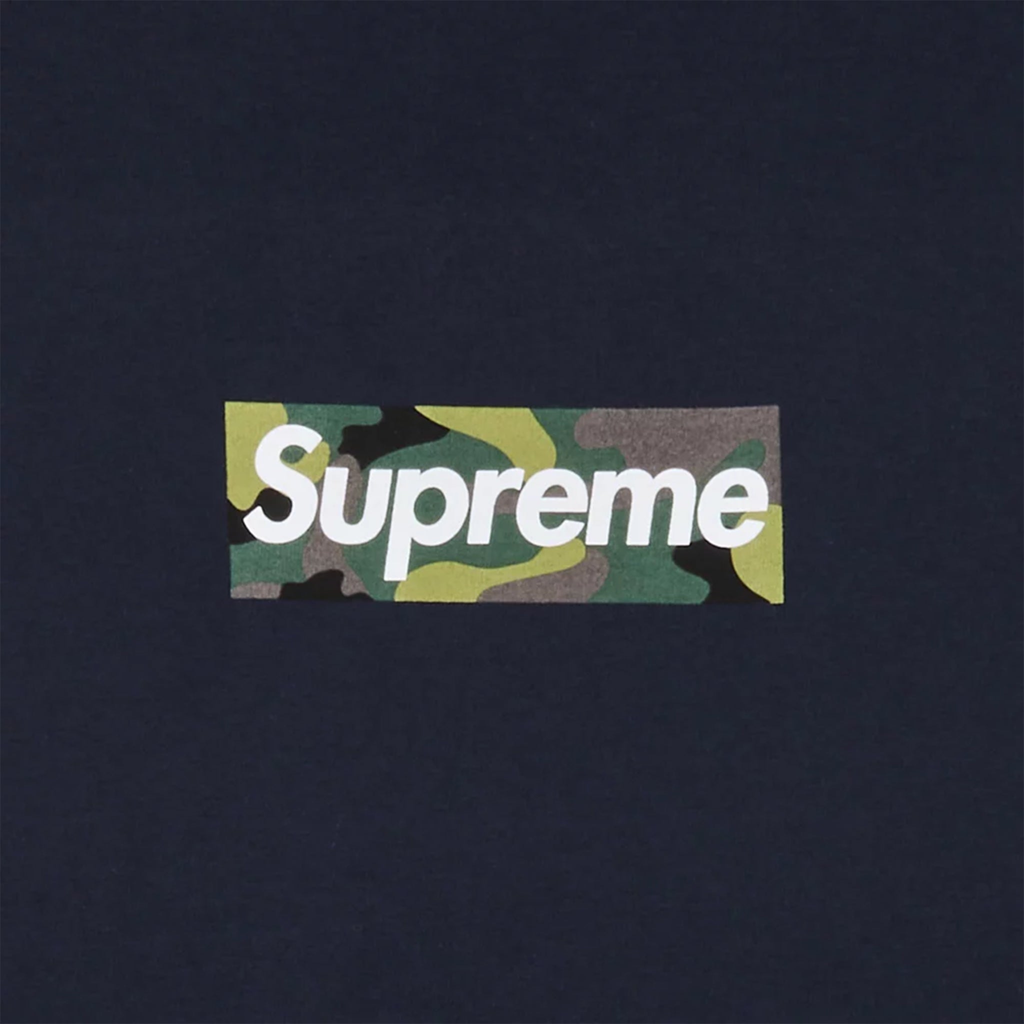 Supreme Box Logo Tee (FW23) Navy – Story Cape Town