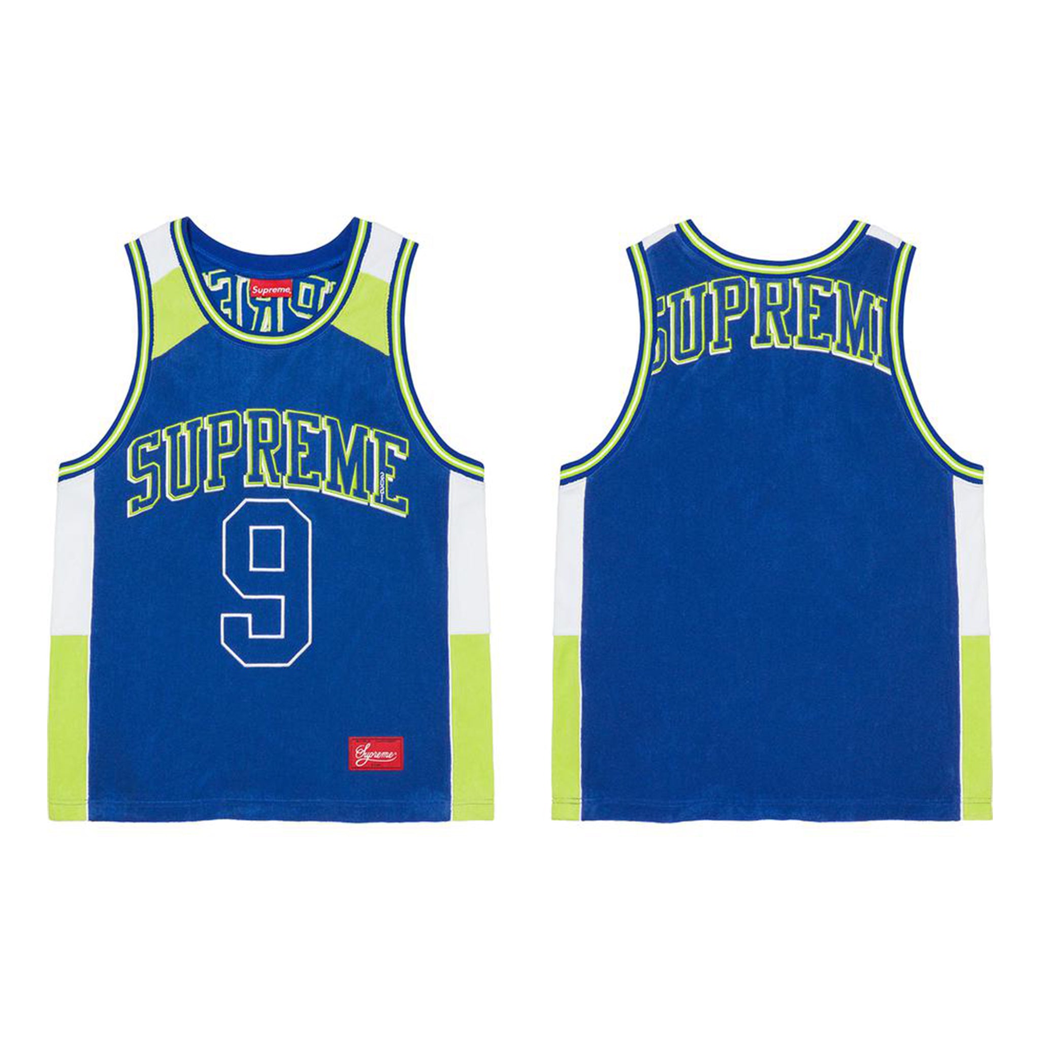 Supreme Terry Basketball Jersey Royal – Story Cape Town 