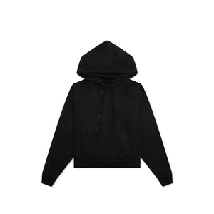 Palm Angels Patched Stars Vintage Hoodie Black/White