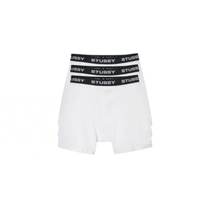 Stussy Boxer Briefs White (3 Pack) – Story Cape Town