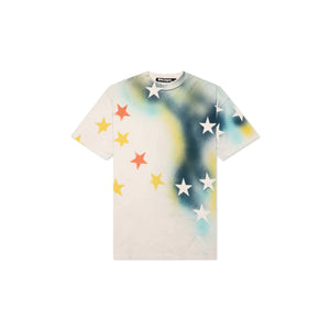 Palm Angels Sprayed Stars Vintage Tee White/Multi