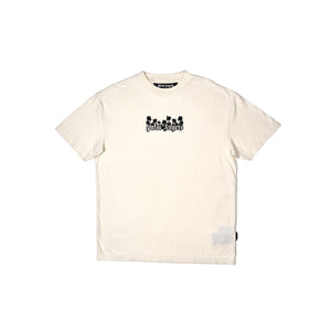 Palm Angels Logo Classic Tee Off-White/Black