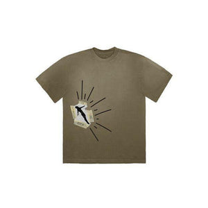 Travis Scott Highest In The Room Dive T Shirt Olive