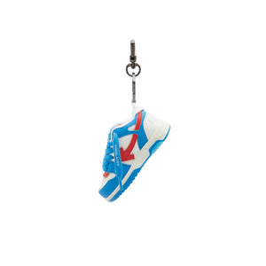Off-White Out Of Office Keychain White Blue