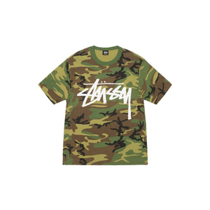 Stussy Stock Camo Tee Camo/White