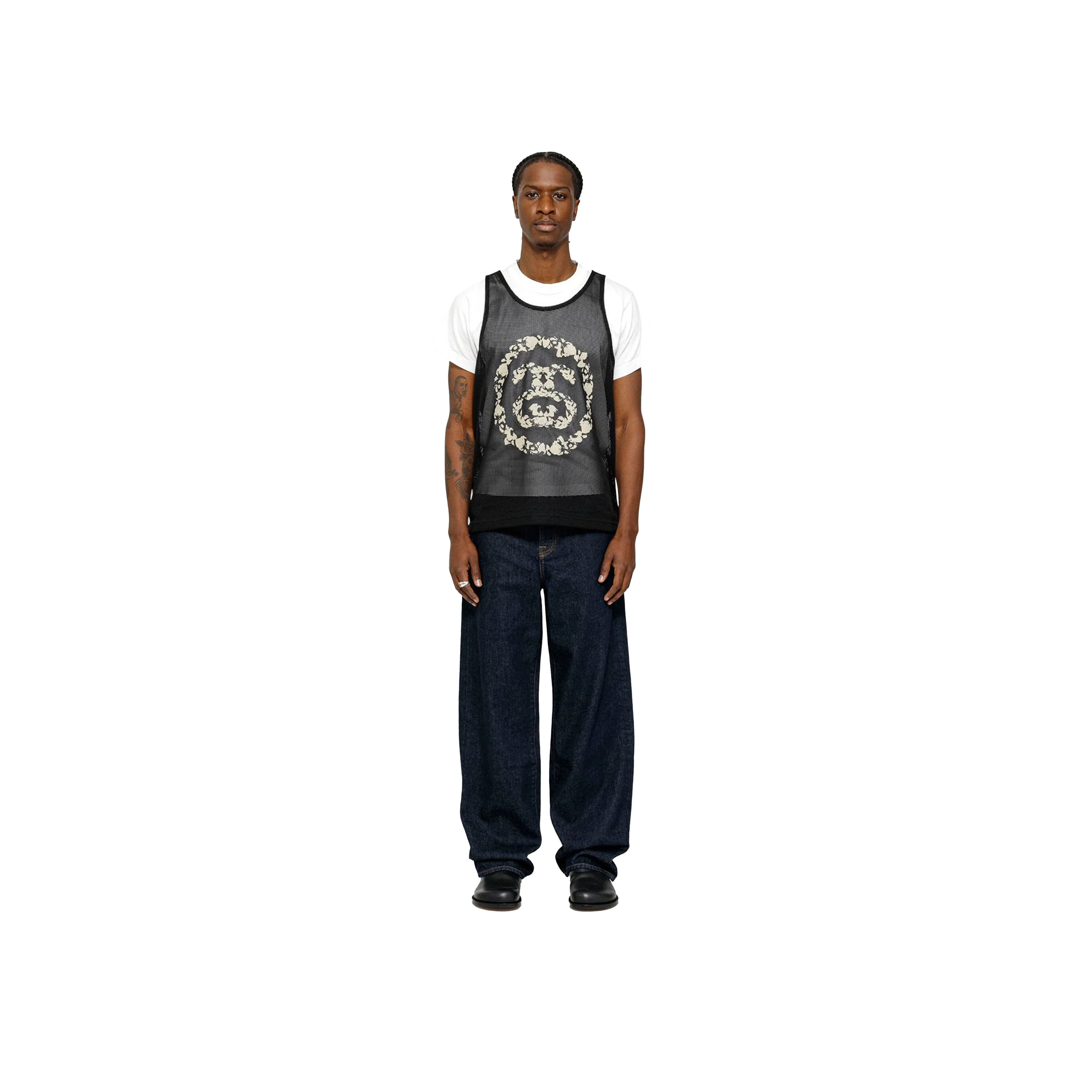 Stussy & Denim Tears Mesh Tank – Story Cape Town Stussy & Denim Tears Mesh Tank – Story Cape Town