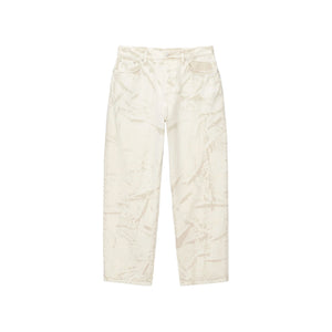 Stussy Big Ol' Jean Distressed Canvas Khaki