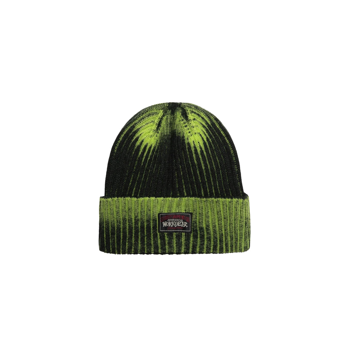 STUSSY CUFF BEANIE WORKGEAR SPRAY
