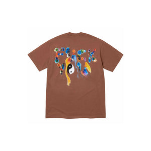 Supreme Yin Yang Tee Brown