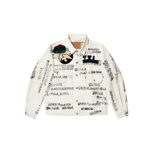 Stussy x Denim Tears x Our Legacy TTL Denim Jacket White
