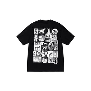 Stussy Dog Collage Tee Black