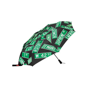 Supreme ShedRain Street Signs Umbrella Black