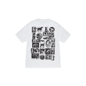 Stussy Dog Collage Tee White