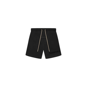 Fear of God Essentials Cream Drawstring Sweatshort Jet Black
