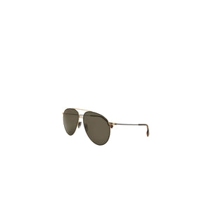 Burberry Oversized Aviator Sunglasses Gold/Matte Black