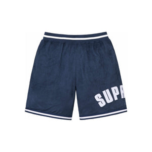 Supreme Ultrasuede Mesh Short Navy