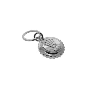 Rolex Silver Crown Keyring