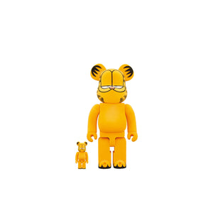 Bearbrick x Garfield Flocky Ver. 100% & 400% Set