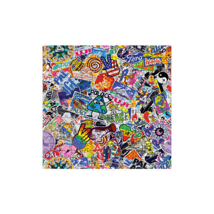 Palace Sticker Pack Jigsaw Blue