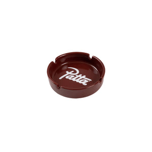 Patta Script Logo Ashtray Burgundy/White