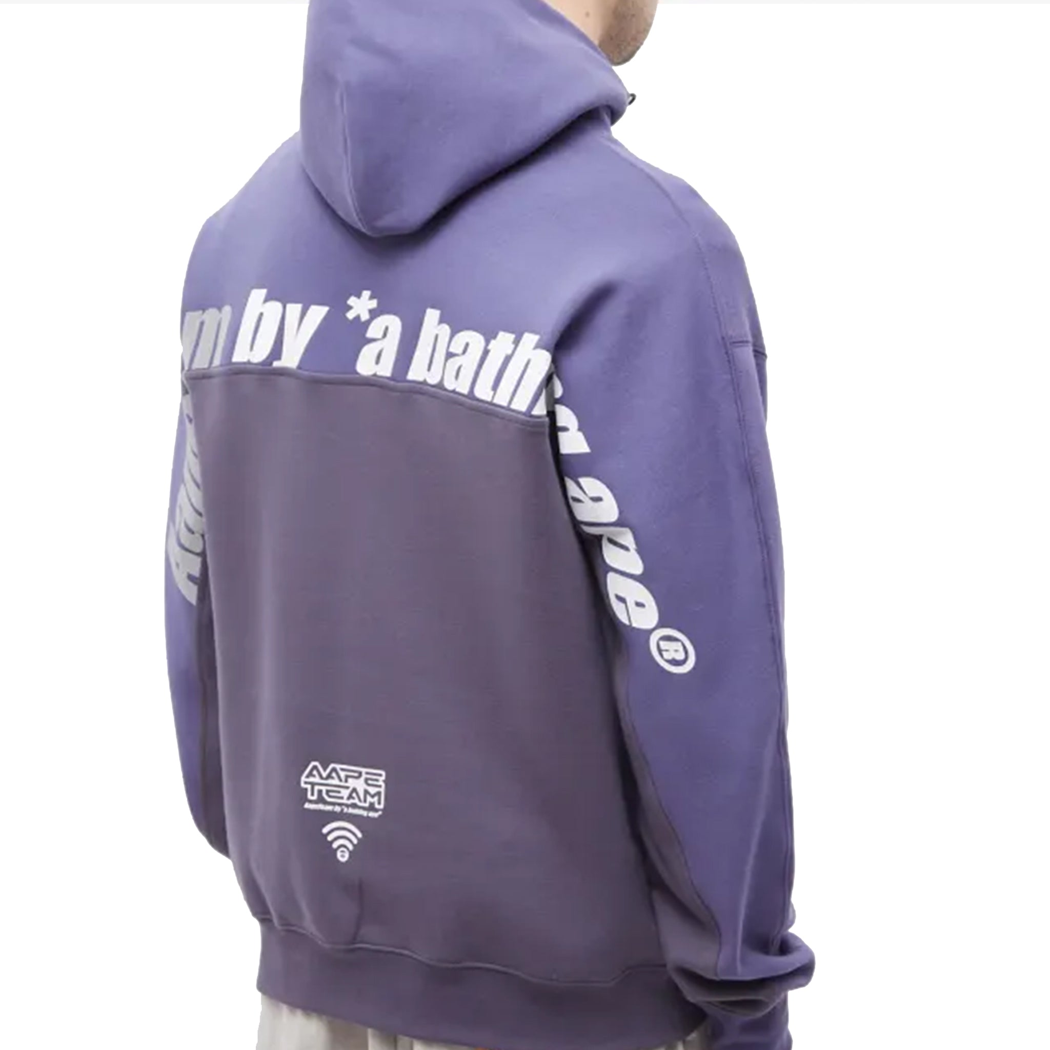 AAPE by A Bathing Ape Metaverse Split Hoodie Purple – Story Cape Town