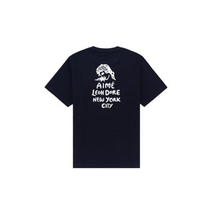 Aimé Leon Dore Form Logo Tee Navy