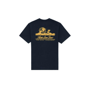 Aimé Leon Dore Unisphere Short-Sleeve Tee Navy