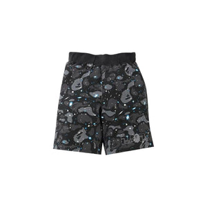 BAPE Ultimate Space Camo Sweatshorts Black/Glow