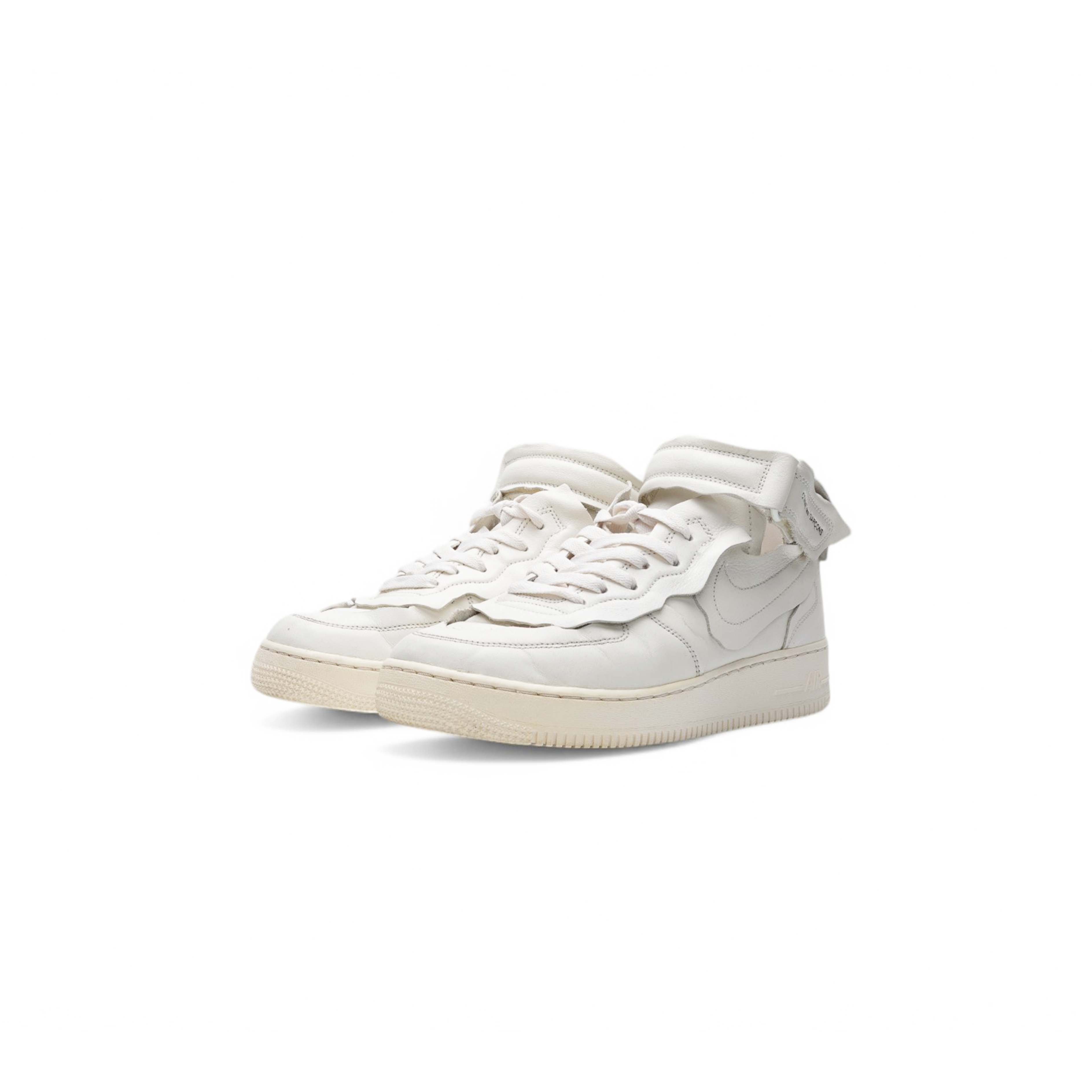 nike air force 1 mid comme des garcons white